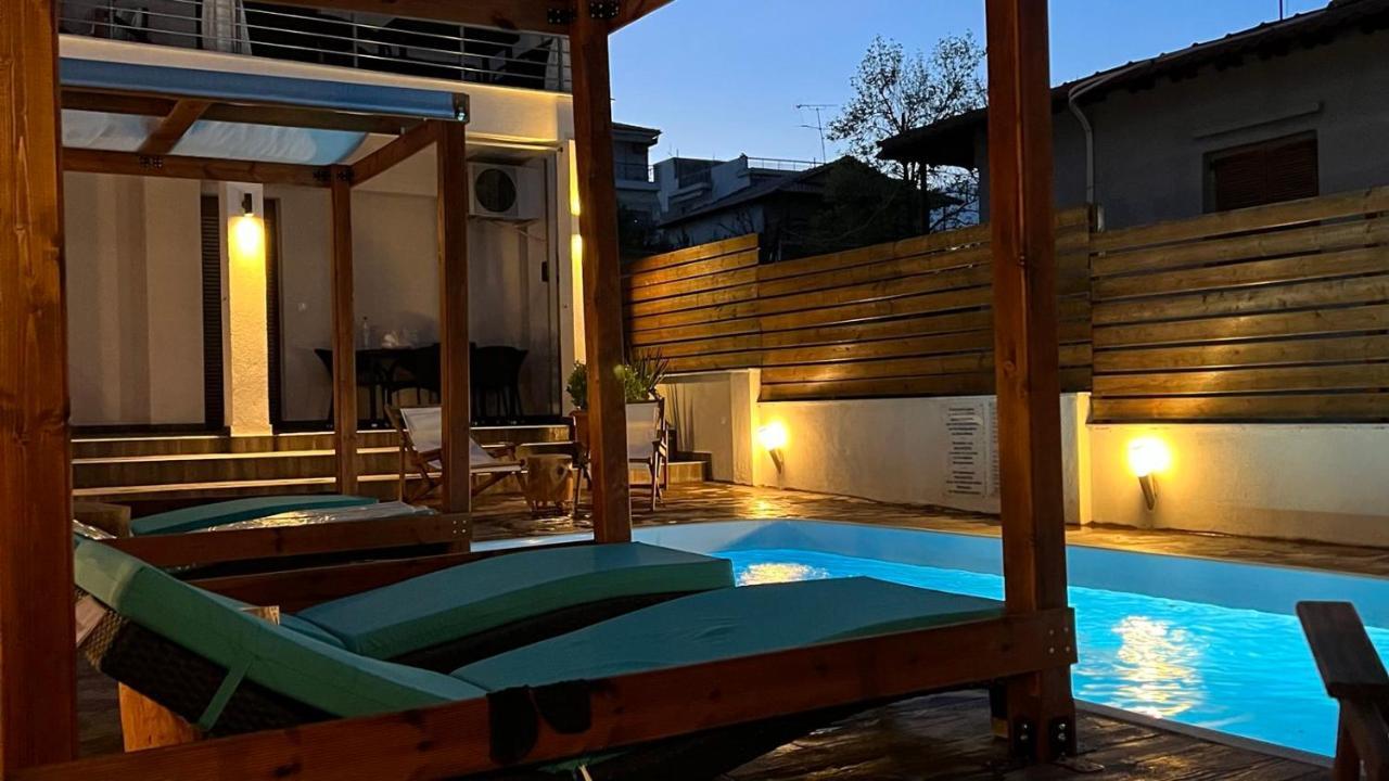 Villa Athina 1st floor Nea Kallikrateia Esterno foto